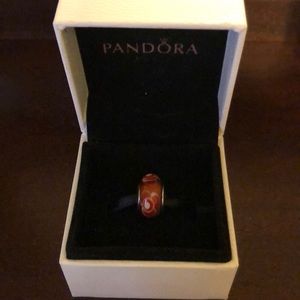 Pandora Flower Murano charm, rare and authentic